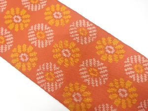 花模様織り出し全通袋帯